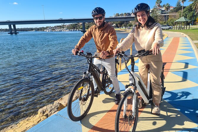 Fremantle Electric Bike Tour - The Round House, Whalers Tunnel, and Bathers Beach stop-for-sanity breaks