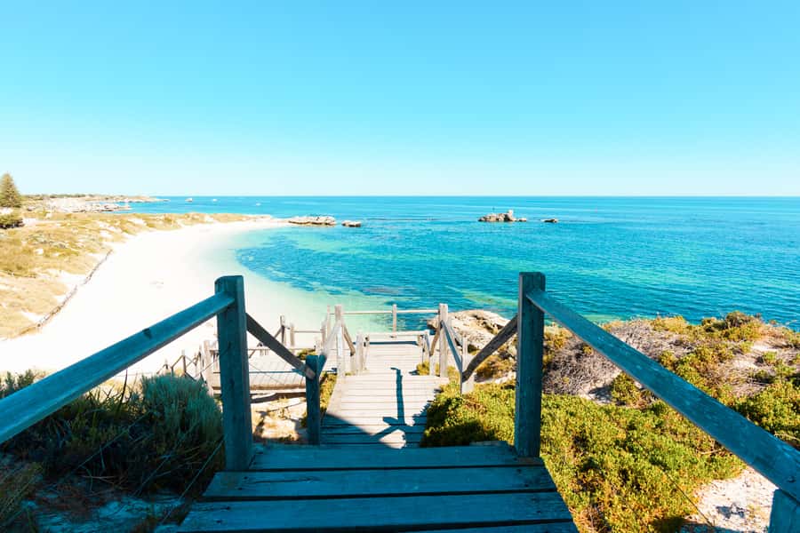 From Fremantle: Rottnest Island Ferry and Bike Day Tour - First Stop: The Settlement Area and Quokkas