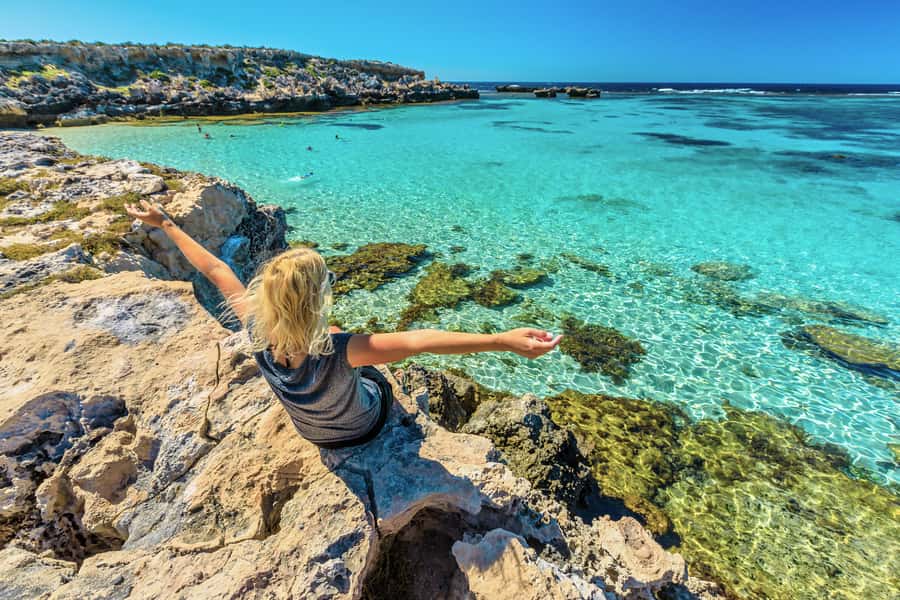 From Perth or Fremantle: Rottnest Island Ferry and Bus Tour - The 1-Hour 45-Minute Bus Tour: The Island’s Best Stops in Air-Conditioned Comfort