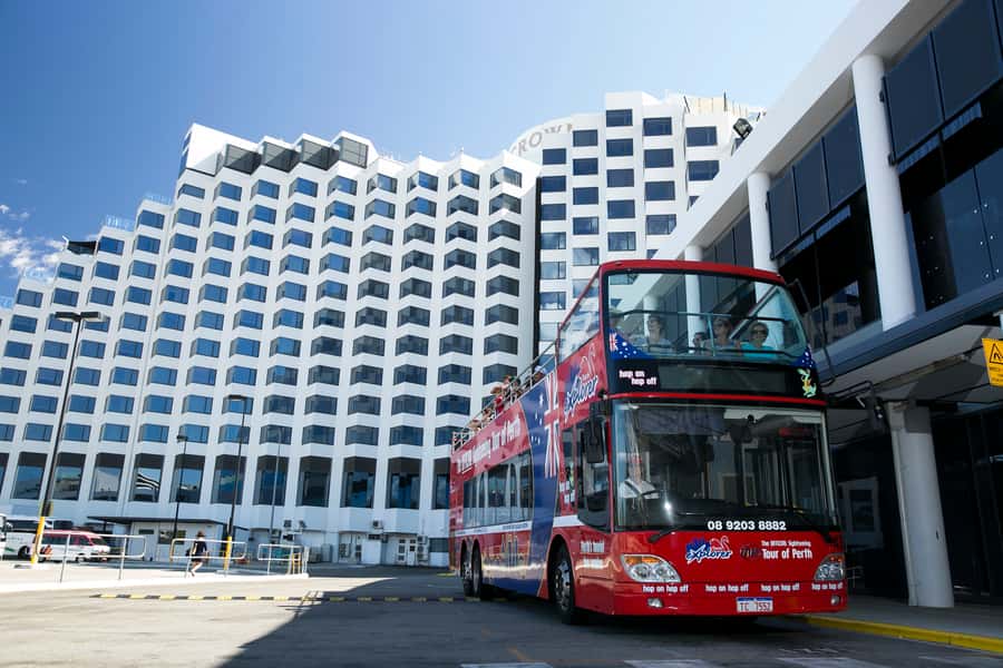Perth: Hop-on Hop-off Sightseeing Bus Ticket - Open-Top Comfort: Shade Up Top and AC Below
