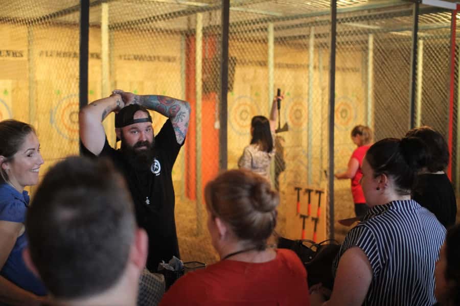 Perth: Lumber Punks Axe Throwing Experience - First Steps: What Happens in Your 90 Minutes in East Perth