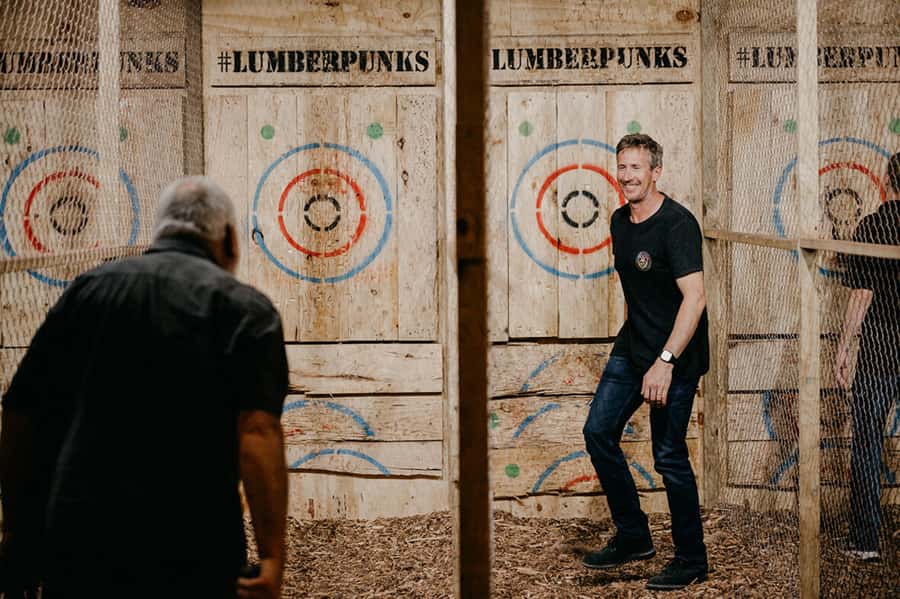 Perth: Lumber Punks Axe Throwing Experience - Games and Competitions: How Your Group Stays Engaged