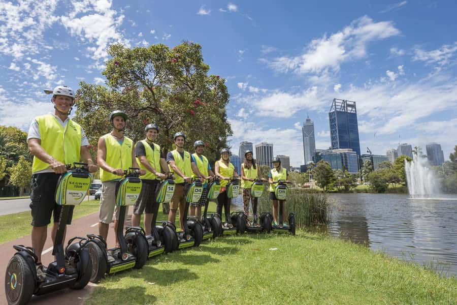 Perth Riverside Segway Tour - Past the Perth Bell Tower: your first landmark, your first sense of speed