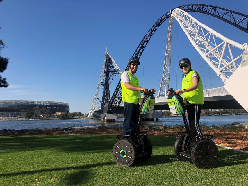 Perth Segway 1.5-Hour East Tour - Claisebrook Cove: cafés, sculptures, and that Europe-like vibe