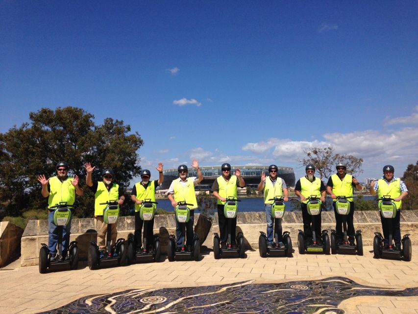 Perth Segway 1.5-Hour East Tour - WACA, Perth Stadium, and Crown Casino: sports sights from the river path