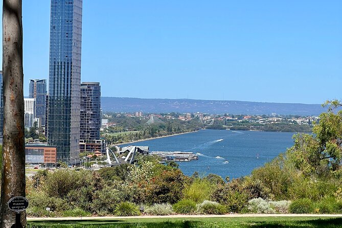 Perth Wide Sightseeing - The finish: a 360 view from 18 floors over the Swan River