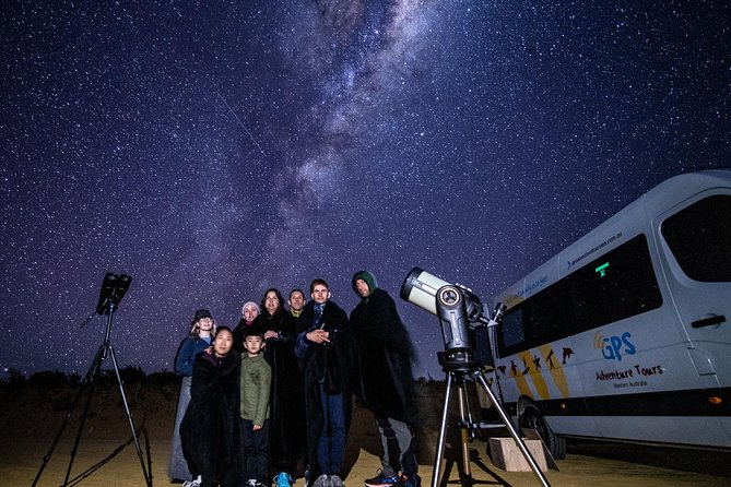 Pinnacles Desert Sunset Dinner and Stargazing Tour - The Pinnacles at sunset, then again under the stars