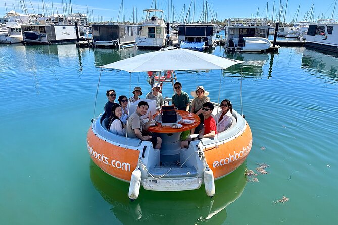 Self-Drive BBQ Boat Hire Mandurah - Group of 3 - 6 people - Music and mood: the Bluetooth bonus