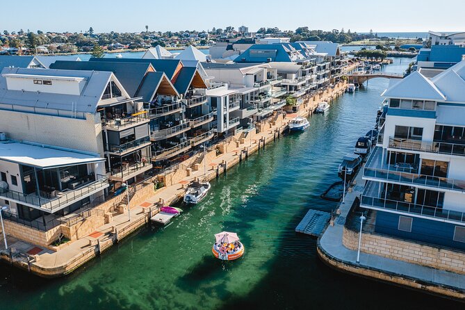 Self-Drive BBQ Boat Hire Mandurah - Group of 7 - 10 people - Entering Mandurah’s BBQ Boat World Without a Skipper