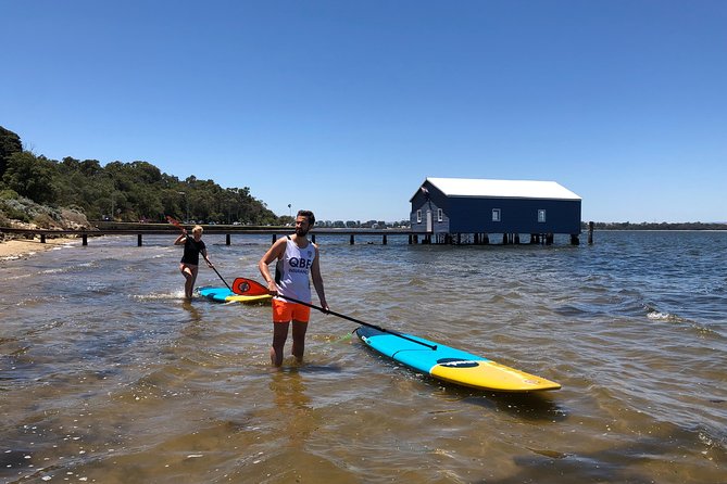 Stand Up Paddle Board Hire - Meeting at Hackett Drive (Crawley): what your start feels like